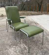 Fauteuil compas vintage 50 en