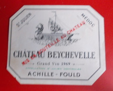 Étiquette  Château