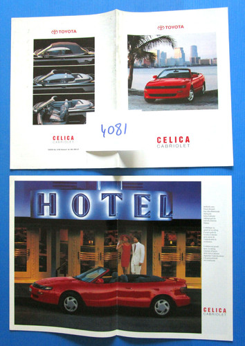 4081 toyota celica - n°j,