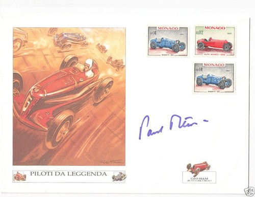 Paul frere autograph envelope - paul,
