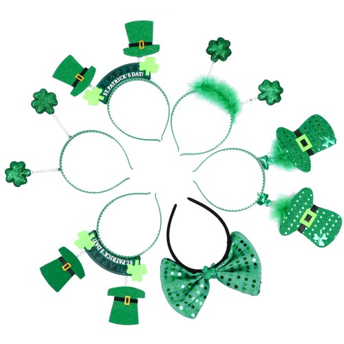 6pcs patrick day green - day,
