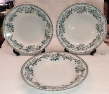 3 Assiettes Creuses Anciennes