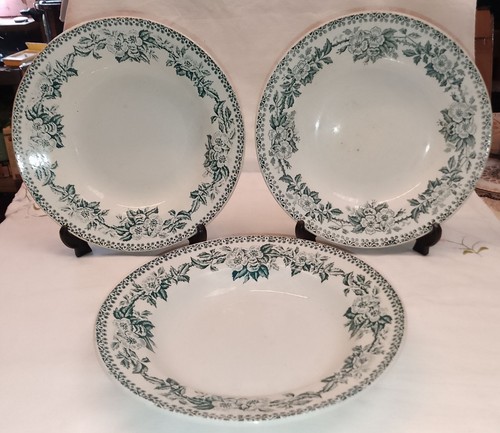 Assiettes creuses anciennes - creuses,