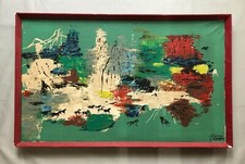 Tableau Signé, Encadré