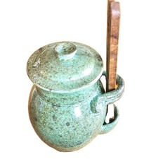 Pot à Olives Céramique Vert