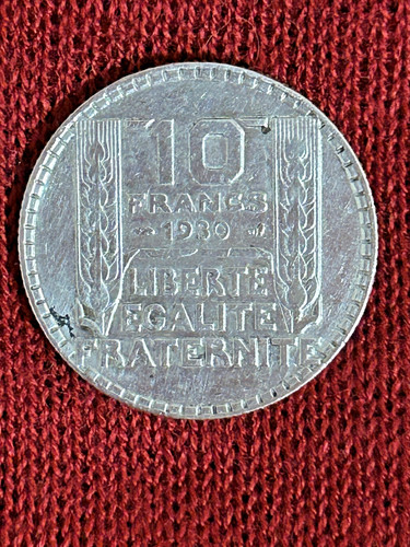Ancienne pièce argent - , 10