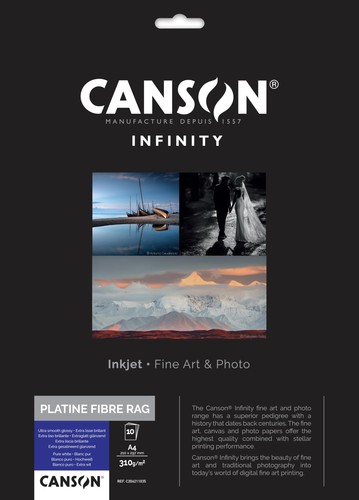 Infinity platine fibre rag - infinity,