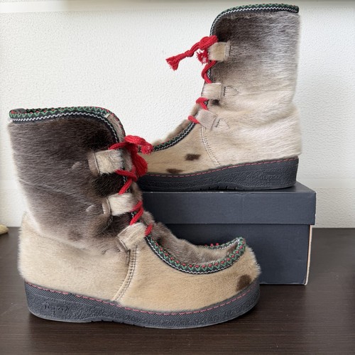Bottes hiver beige fourrure - beige,