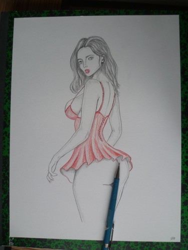 Dessin original portrait - dessin,
