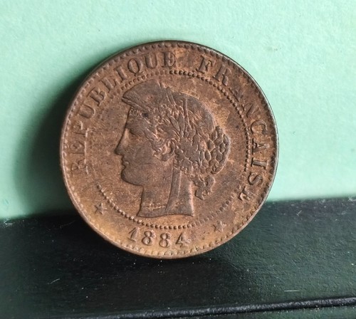 Monnaie france centime 1884 - centime,