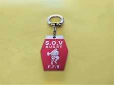 RARE ANCIEN PORTE CLÉS FFR SOV RUGBY CHARTREUSE STADE OLYMPIQUE VOIRON 38 ISÈRE