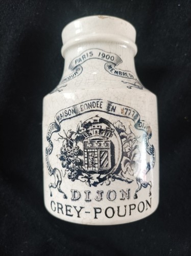 Pot moutarde grey - moutarde, poupon