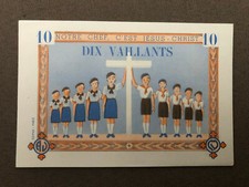 Rare billet de 10 vaillants du