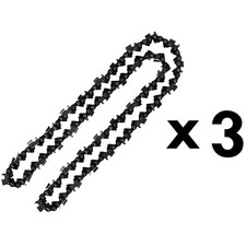 Lot de 3 chaînes 76 maillons