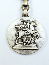 PORTE-CLES - CHAMPAGNE JACQUART - Figure Féminine ANGES Divinité Métal 1960s