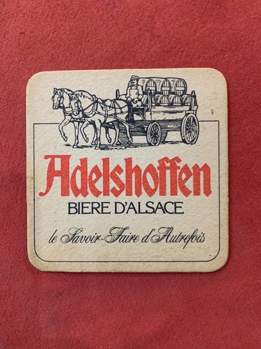 Ancien sous bock - -, adelshoffen