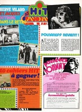 *MICHEL POLNAREFF =  COUPURE DE PRESSE 1 PAGE 1975 / CLIPPING