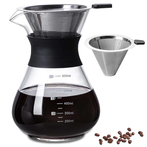 Pour over cafetière piston - pour,