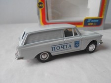 Moskvitch. Voiture miniature 1/43. Poste. Made in Russia URSS. Agat Novoexport