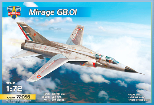Dassault mirage french - dassault, g8.01