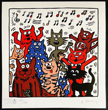 Keith Haring Lithographie D'Un