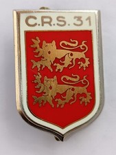 Insigne   De La CRS 31 fabricant Drago 