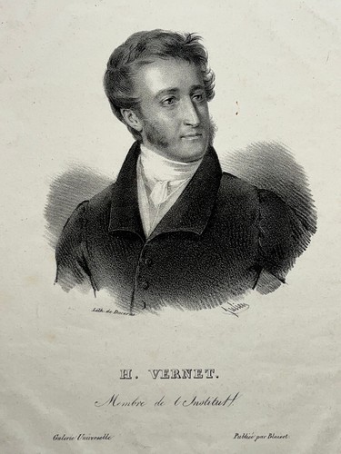 Horace vernet portrait - horace,