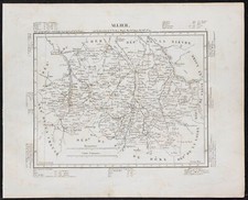 1840 - Allier - Carte