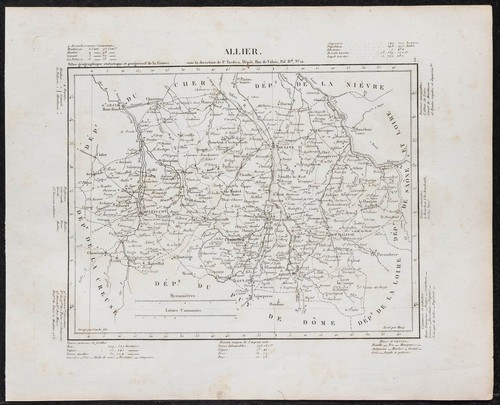 1840 allier carte - -,
