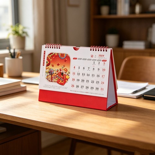 Calendrier bureau sculpté - bureau,