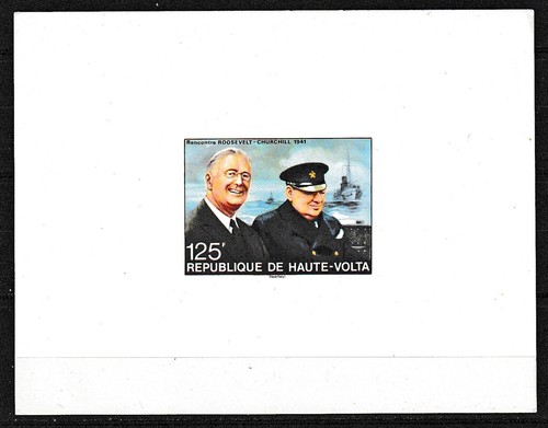 Haute volta gravure epreuve - haute,