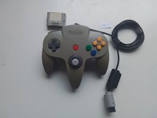 Manette Officielle Nintendo 64 + Carte Mémoire !!!!