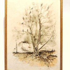 ARBRE AUX OISEAUX PAYSAGE