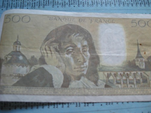 500 francs pascal - pascal,