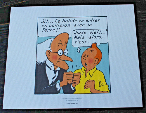 Litho libris tintin - litho, ex