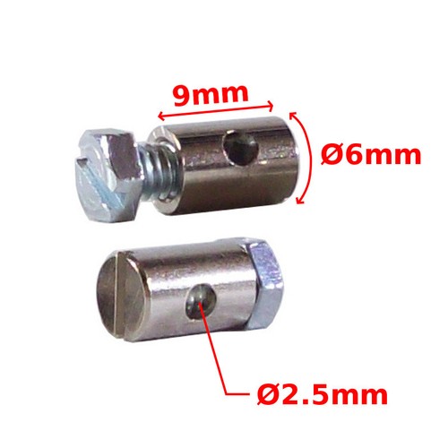 Serre cable 6mm 9mm - 6mm, percage