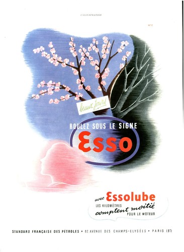 Publicité ancienne essolube - publicité,