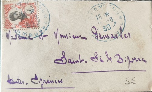 Lettre indochine pnompenh - lettre,