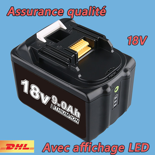 Pour makita bl1830 - 18v, 9ah