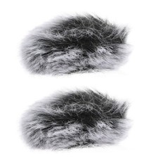  2 Pcs Bonnette De Micro Housse Protecteurs Couvercle Réduction Bruit Microphone