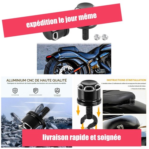Vis fixation siège arrière