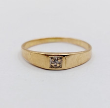 Petite bague jonc vintage or