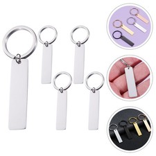  5 Pcs Anneaux Porte Clef