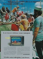 PUBLICITE SCHNEIDER TELEVISION