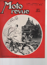 MOTO REVUE N01254 1955 ISOFLEX 100 VILLIERS  600 BMW R 68 