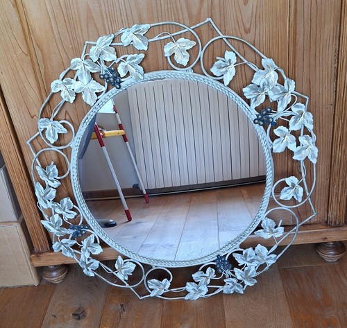 Très beau miroir rond - , décors