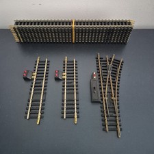 Jouef HO Lot Rail Laiton Aiguillage Circuit Train Vintage Modelisme Ferroviaire