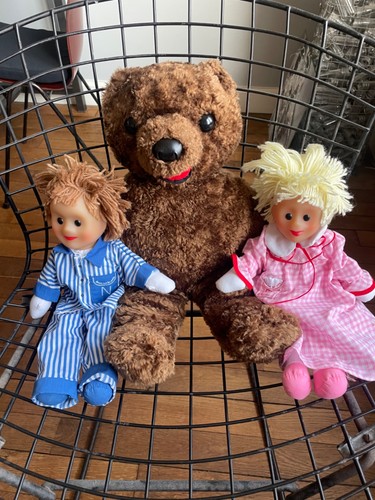 Lot peluche poupées - lot,