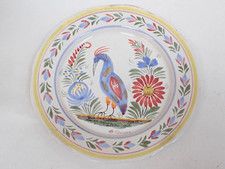 Assiette en faïence  à