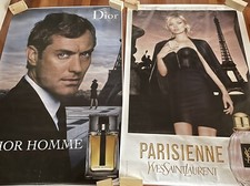 affiche, Yves Saint-Laurent￼, Dior, Jude Law, Kate Moss￼￼